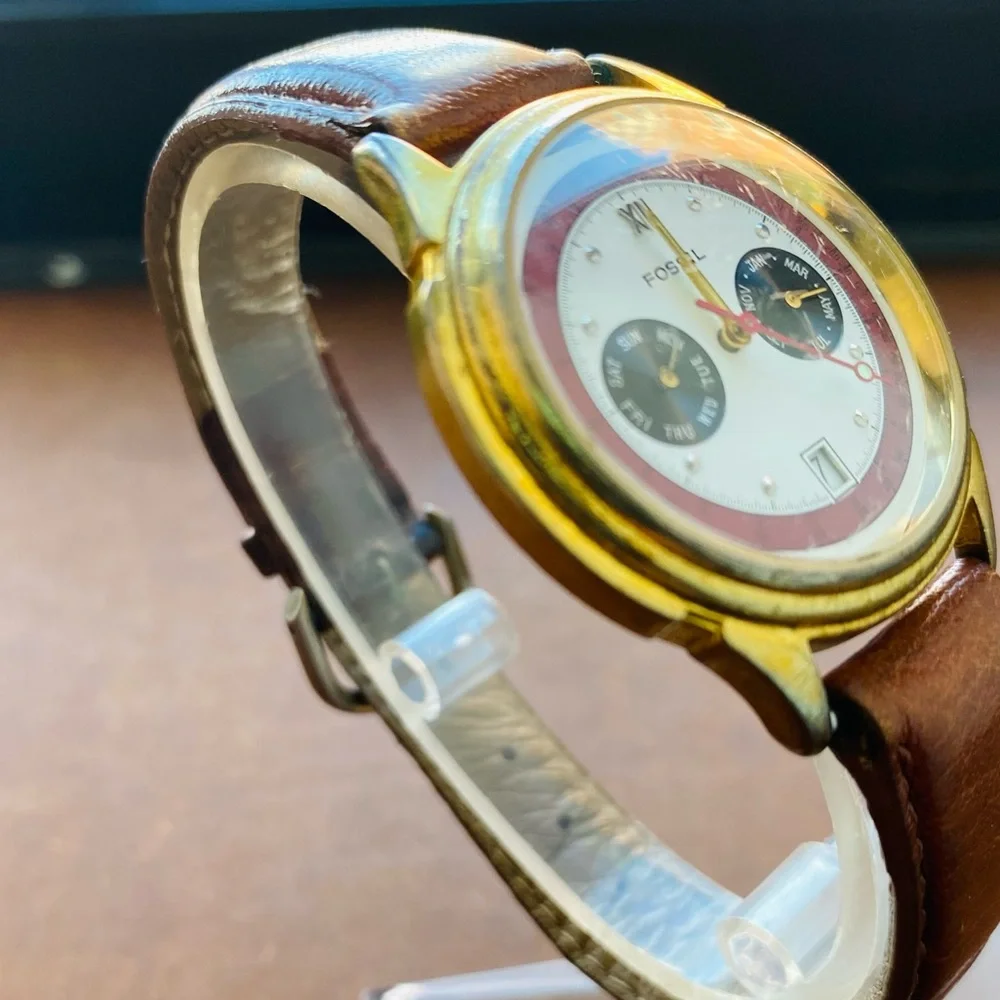 1993 FOSSIL CHRONOGRAPH WATCH TG-4007(000685)